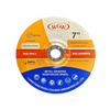 WGW Disco de corte de metal de longa duração 180 mm x 6,0 x 22,23 mm 80 m/s Rebarbadora angular portátil de alta dureza 