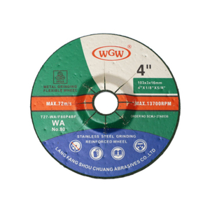 Disco de corte de metal WGW Long-Life 103 mm x 3,0 x 16 mm 80 m/s Rebarbadora angular portátil de alta dureza 
